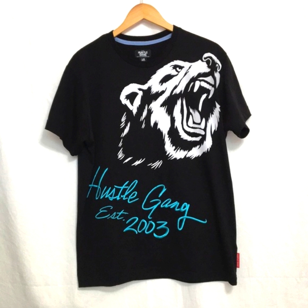 Hustle Gang Graphic Grizzly T-Shirt